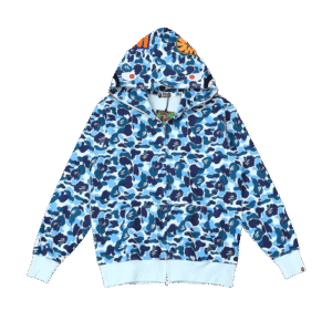 BAPE HOODIE - LIGHT-BLUE