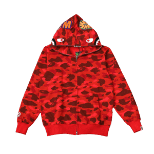 BAPE HOODIE - RED