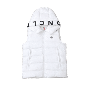 MONCLR GILET - WHITE 3
