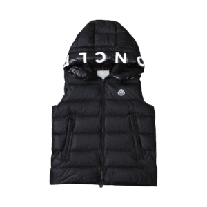 MONCLR GILET - BLACK 3