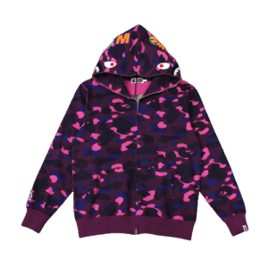 BAPE HOODIE - PURPLE