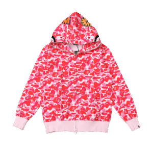 BAPE HOODIE - PINK
